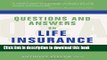 Read Books Questions and Answers on Life Insurance: The Life Insurance Toolbook ebook textbooks