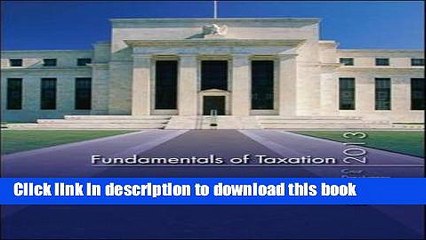 [Read PDF] MP Fundamentals of Taxation 2013 Edition with TaxAct Software Download Free