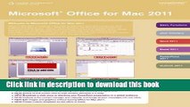 Read MicrosoftÂ® Office 2011 for Mac CourseNotes Ebook Free