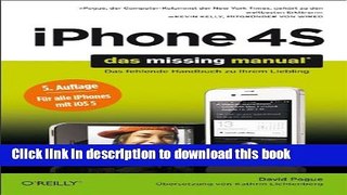 Read iPhone 4S: Das Missing Manual PDF Online
