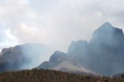 Incendio forestal en El Cajas deja más de 10 hectáreas afectadas