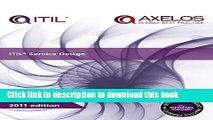 Download ITIL Service Design (ITIL Lifecycle Suite) Ebook Online