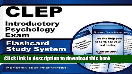 Read CLEP Introductory Psychology Exam Flashcard Study System: CLEP Test Practice Questions