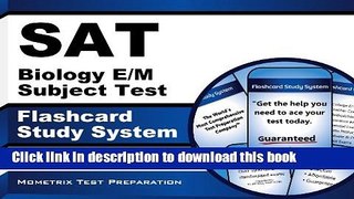 Read SAT Biology E/M Subject Test Flashcard Study System: SAT Subject Exam Practice Questions