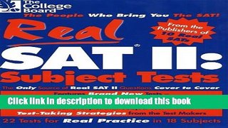 Read Real SAT II: Subject Tests  Ebook Free