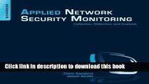 Read Applied Network Security Monitoring: Collection, Detection, and Analysis Ebook Free