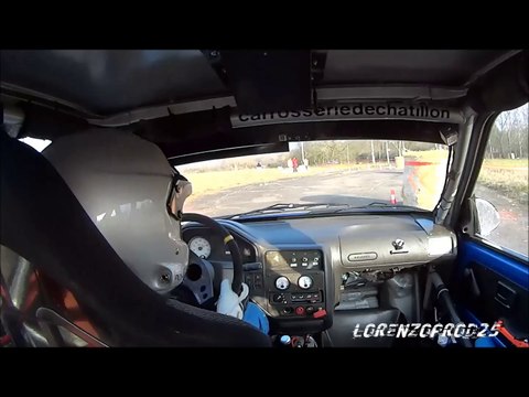 slalom du sapeur 2016 R.Bourgeois 106 S16 A6 3eme manche