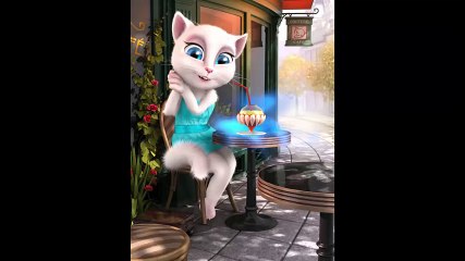 Говорящая кошечка Анжела часть 2 - Мультфильм Игра