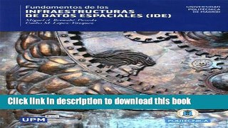 Read Books Fundamentos de las Infraestructuras de Datos Espaciales (IDE) (Spanish Edition) E-Book