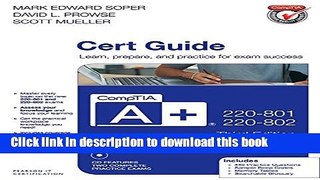 Download CompTIA A+ 220-801 and 220-802 Cert Guide (3rd Edition) Ebook Free