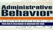 Read Administrative Behavior, 4th Edition  Ebook Free