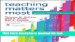 Read Teaching Matters Most: A School Leader s Guide to Improving Classroom Instruction Ebook Free