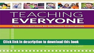 Download Teaching Everyone: An Introduction to Inclusive Education Ebook Online