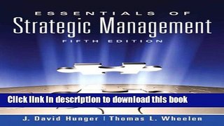 Read Essentials of Strategic Management (5th Edition)  Ebook Free