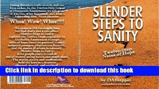 Read Books Slender Steps to Sanity - Twelve-Step Notes of Hope E-Book Free
