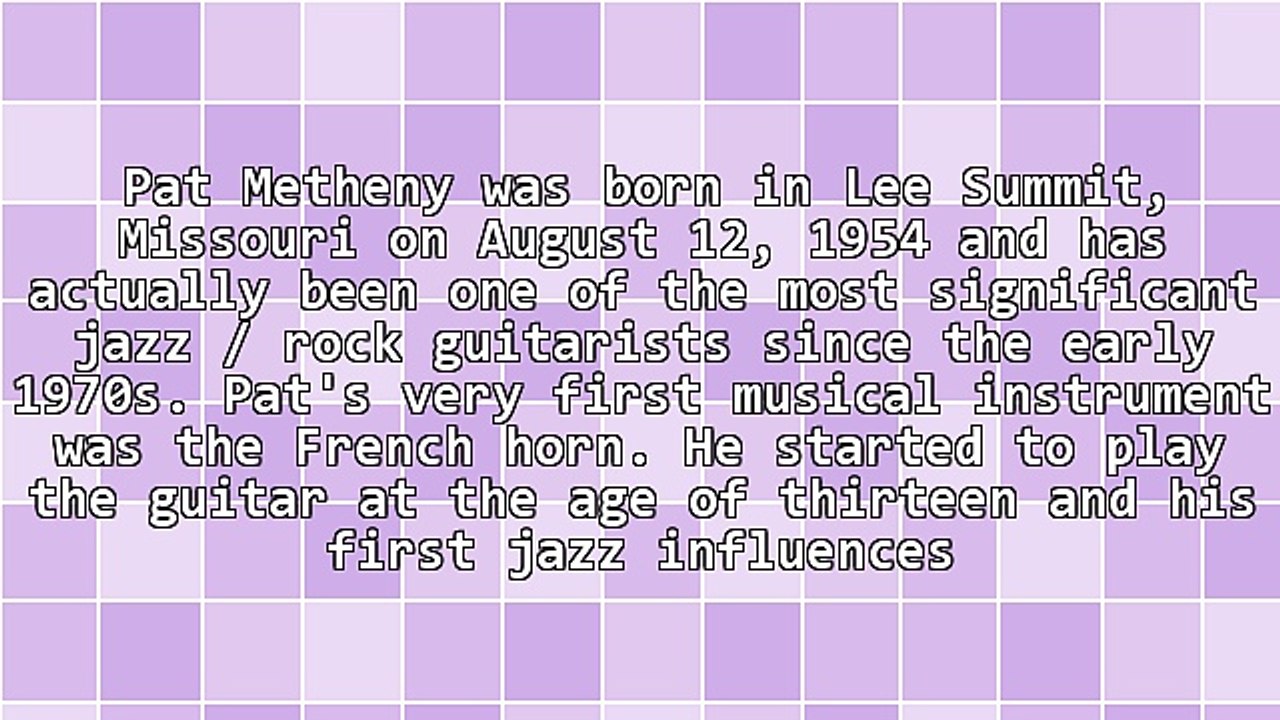 Jazz Fusion Guitar - Pat Metheny Plays Dazzling Solos!