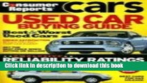 Read Books Consumer Reports: Used Car Buying Guide Best   Worst Used Cars ebook textbooks