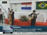 Pueblo paraguayo celebra 7 años del acuerdo energético con Brasil