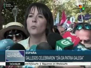 España: celebran en Santiago de Compostela el Día de la Patria Gallega