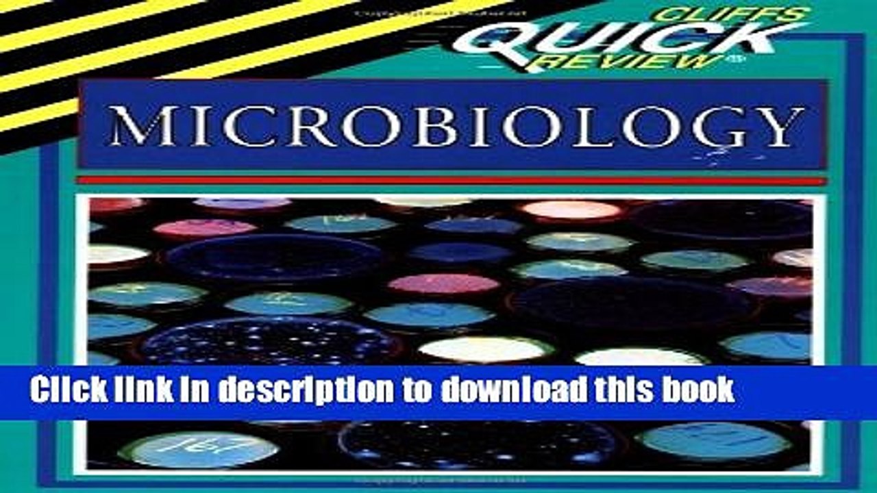 Read CliffsQuickReview Microbiology  Ebook Free
