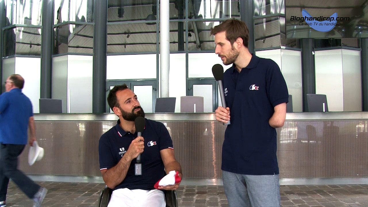 Michaël Jeremiasz - Porte drapeau Équipe de France Rio 2016