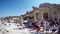 Library and Lower Level ruins at Ephesus Turkey with Cruise Holidays | Luxury Travel Boutique