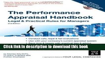 [PDF]  Performance Appraisal Handbook: Legal   Practical Rules for Managers  [Read] Full Ebook