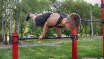 Крокодильчик на турнике. Обучалка по Workout 6