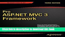 Read Book Pro ASP.NET MVC 3 Framework (Expert s Voice in .NET) E-Book Free