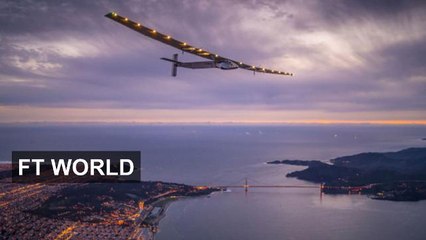 Solar plane finishes historic journey