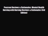 behold Pearson Reviews & Rationales: Mental Health Nursing with Nursing Reviews & Rationales