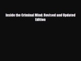 there is Inside the Criminal Mind: Revised and Updated Edition