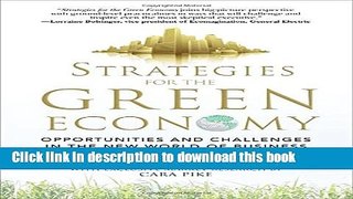 Read Strategies for the Green Economy: Opportunities and Challenges in the New World of Business