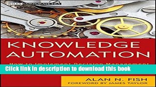 Read Books Knowledge Automation: How to Implement Decision Management in Business Processes E-Book