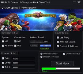 marvel contest of champions hack android iOS
