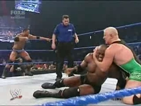 WWE Smackdown 06.10.06 - Lashley & Batista vs Finlay & King