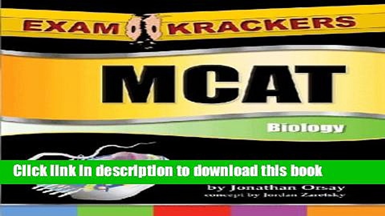 Read Examkrackers MCAT Biology Ebook Free