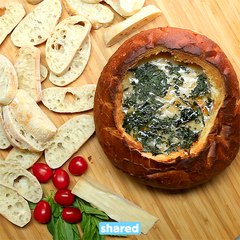 Pizza Dip Bread Bowl