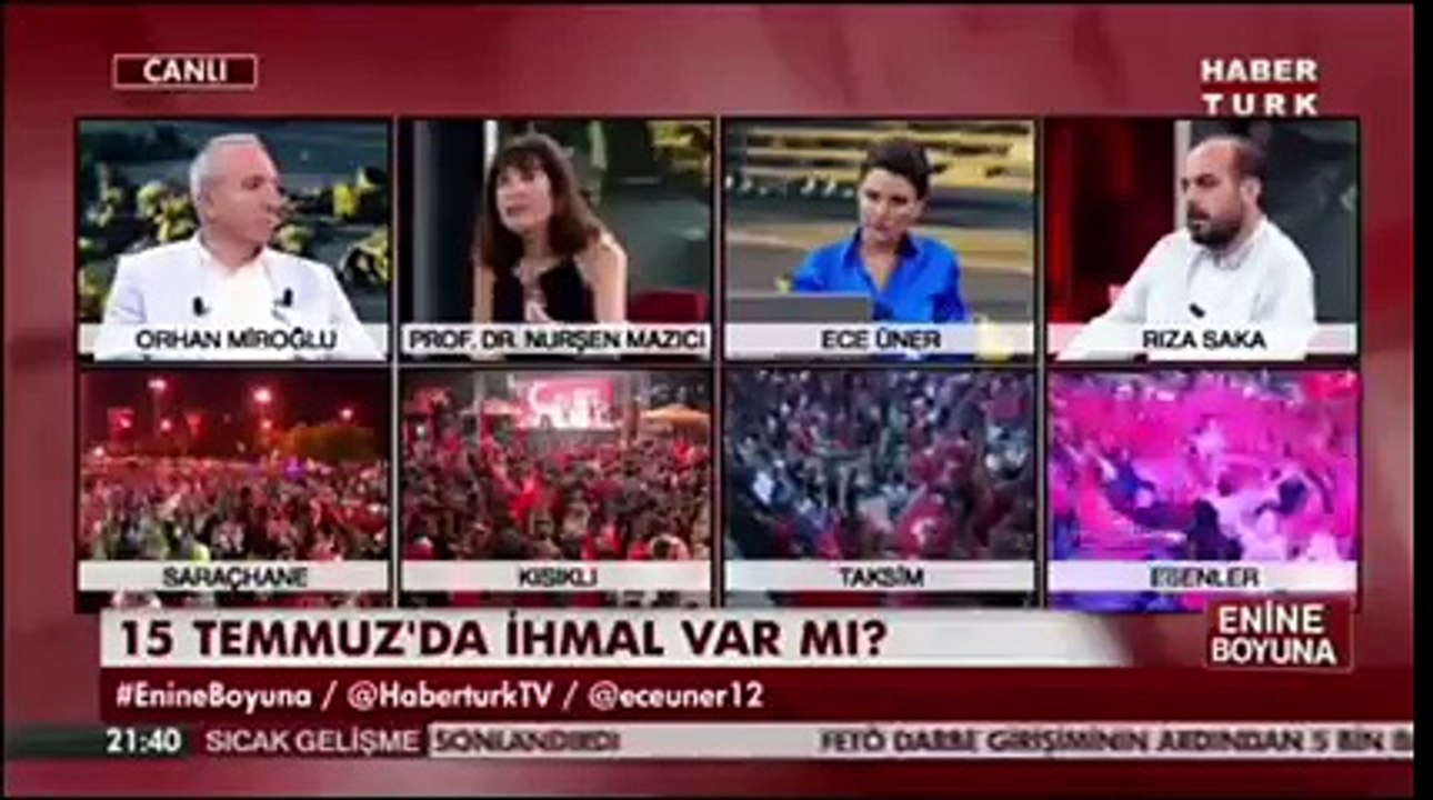 Ölenlerin hayatı Erdoğanın hayatı kadar değerliydi dedi canlı yayından kovuldu
