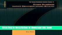 Read Books Seven Deadliest Unified Communications Attacks (Seven Deadliest Attacks) E-Book Download