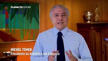 Temer fala sobre Lei Maria da Penha