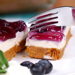 Easy Blueberry Cheesecake