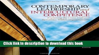 Read Contemporary Leadership and Intercultural Competence: Exploring the Cross-Cultural Dynamics