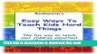 Download Easy Ways To Teach Kids Hard Things : The fun way to teach your children important life