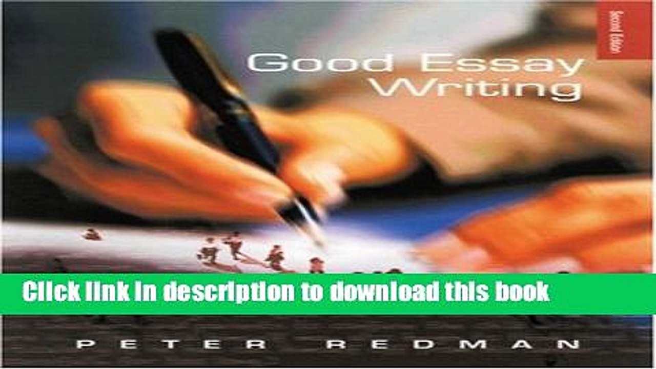 Read Good Essay Writing: A Social Sciences Guide (Published in association with The Open