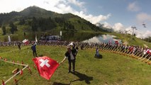 Lancer de drapeau - Festival de cor des Alpes - Nendaz 2016