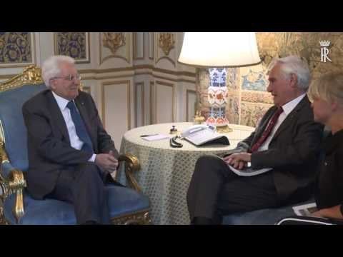 Roma - Mattarella incontra una delegazione del WWF per il 50° anniversario di fondazione (26.07.16)