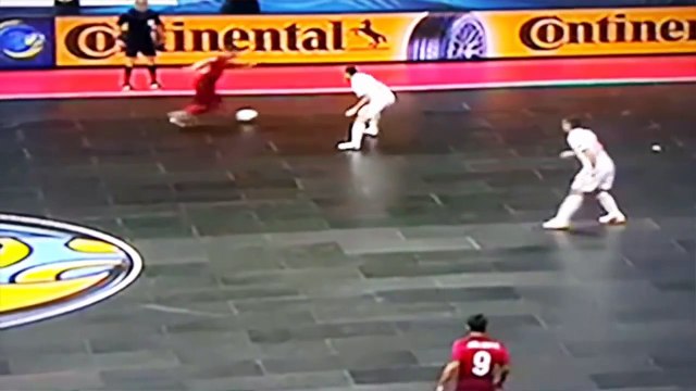 Ricardinho amazing Goal in Futsal euro 2016 (Portugal vs Serbia)