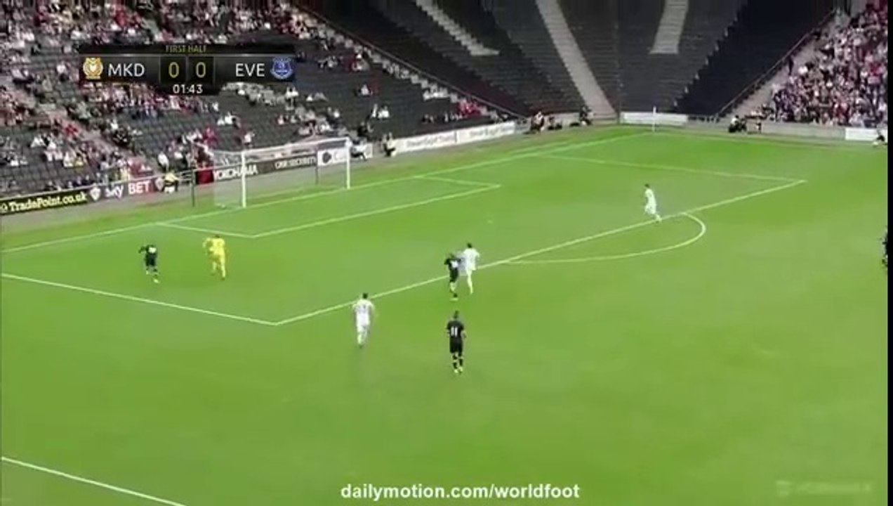 MK Dons vs Everton 1-3 All Goals & Highlights HD 26.07.2016