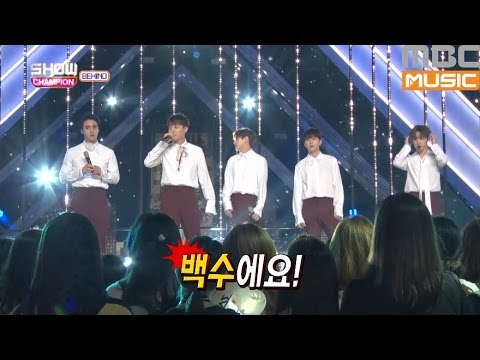 (Showchampion behind EP.15) BEAST 'Ribbon' stage behind